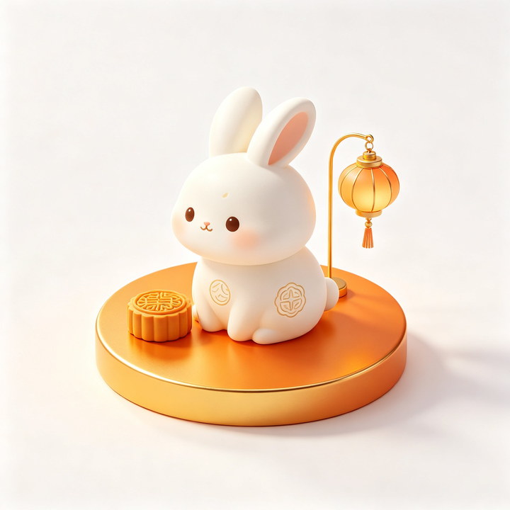 中秋（金橙 / 月白）